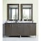 James Martin Vanities Metropolitan 72in Double Vanity, Silver Oak w/ 3 CM Charcoal Soapstone Quartz Top 850-V72-SOK-3CSP - alternate 4